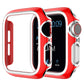 Two-color Electroplating PC Watch Case For Apple Watch Series, 3&2&1 38mm, 3&2&1 42mm