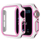 Two-color Electroplating PC Watch Case For Apple Watch Series, 3&2&1 38mm, 3&2&1 42mm