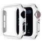 Two-color Electroplating PC Watch Case For Apple Watch Series, 3&2&1 38mm, 3&2&1 42mm