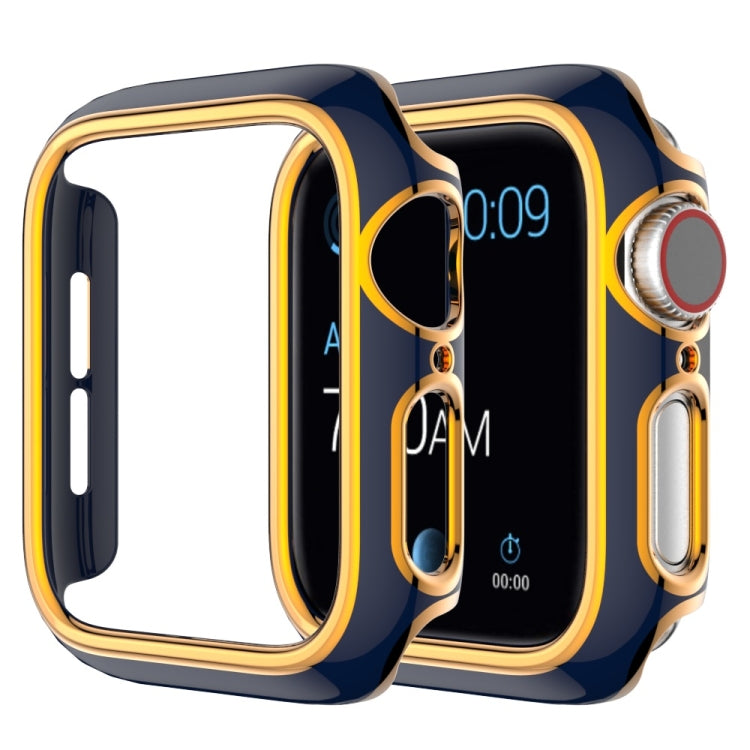 Two-color Electroplating PC Watch Case For Apple Watch Series, 3&2&1 38mm, 3&2&1 42mm