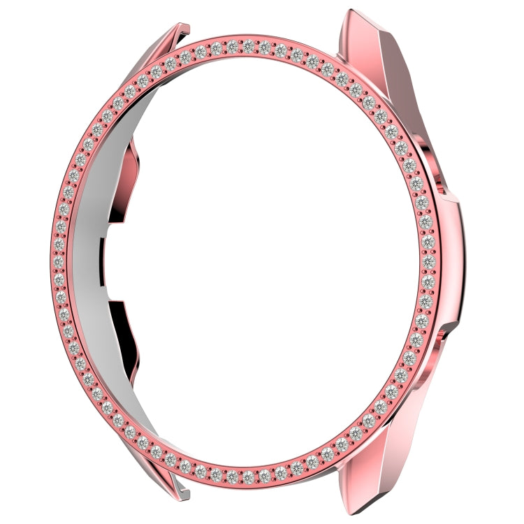 Single Row Diamond PC Watch Case, For Samsung Galaxy Watch 3 41mm, For Samsung Galaxy Watch 3 45mm