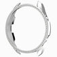 Single Row Diamond PC Watch Case, For Samsung Galaxy Watch 3 41mm, For Samsung Galaxy Watch 3 45mm