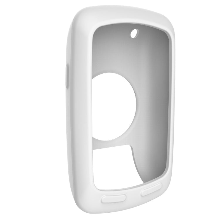 White silicone case with cutouts for screen and buttons, for Garmin Edge 800/810