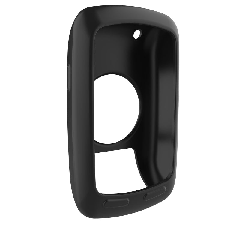Black silicone case with glossy finish, cutouts for screen and buttons, for Garmin Edge 800/810