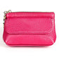 Litchi Texture Cowhide Hand Held Small Wallet for Ladies