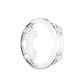 Clear TPU protective shell for Garmin Forerunner 45, side bezel with corner cutouts