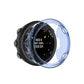 Light blue TPU protective shell for Garmin Forerunner 45, see-through front case