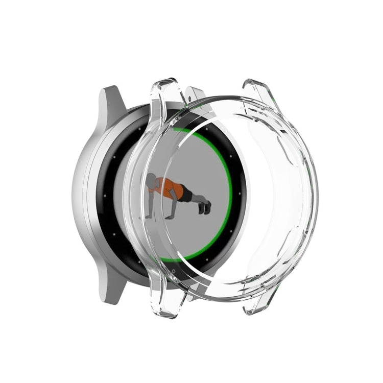 TPU protective shell for Garmin Vivoactive 4, transparent white clear cover