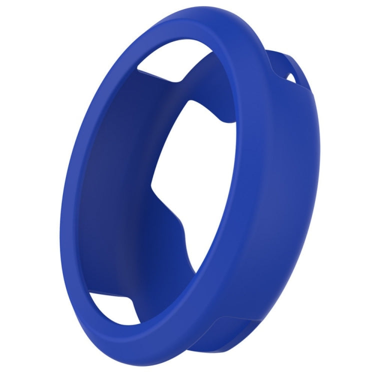 Silicone protective case for Garmin Vivomove, blue silicone shell with cutouts