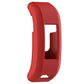 Silicone protective case for Garmin Vivosmart HR, red band with display cutout window