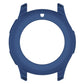 Universal silicone case with circular opening, navy blue color