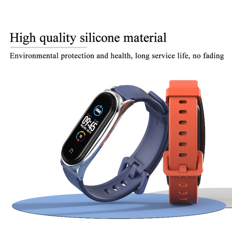 Mijobs CS Silicone Waterproof Watch Band, For Xiaomi Mi Band 6 / 5