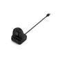 Black watch charging mount cradle with USB charging cable