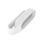 White clip protection case for Xiaomi 3 & 4, angled view with circular opening