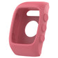 Pink silicone watch case for POLAR M430 with protective cutouts and button bumps