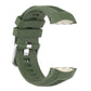 Silicone Stainless Steel Buckle Watch Band, For Garmin Instinct 2S
