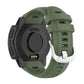 Silicone Stainless Steel Buckle Watch Band, For Garmin Instinct 2S