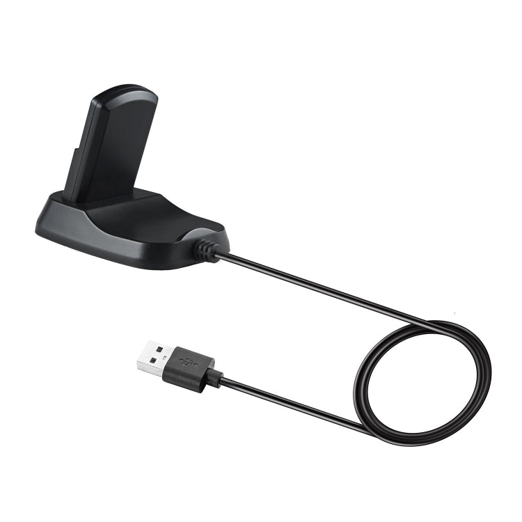 Smartwatch magnetic charging base with dock stand and coiled cable