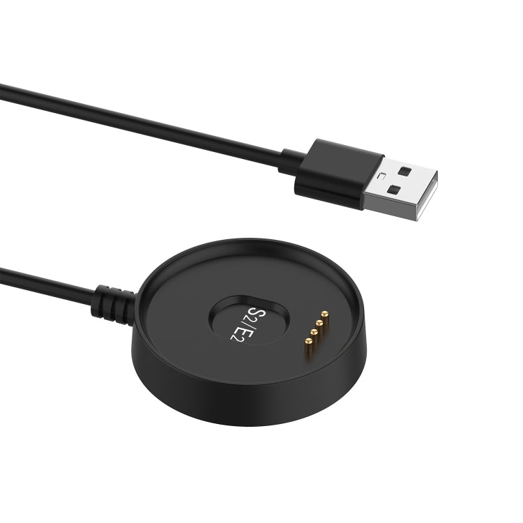 Universal USB-A charging cable with black watch dock and USB connector