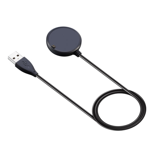 ASUS Zenwatch charging cable with USB-A plug and round charging dock connector