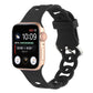 Hollow Silicone Watch Band For Apple Watch Series, 7 41mm / 6&SE&5&4 40mm / 3&2&1 38mm, 7 45mm / 6&SE&5&4 44mm / 3&2&1 42mm