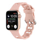 Hollow Silicone Watch Band For Apple Watch Series, 7 41mm / 6&SE&5&4 40mm / 3&2&1 38mm, 7 45mm / 6&SE&5&4 44mm / 3&2&1 42mm