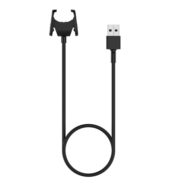 Black USB charging cable for FITBIT Charge 3 with clip dock