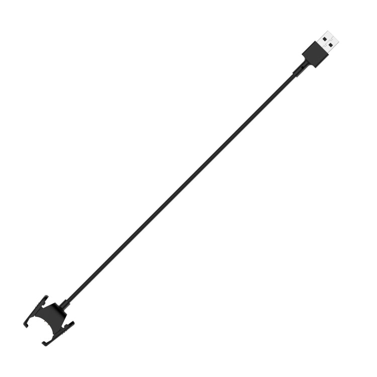 Black charging cable with USB-A plug and watch dock connector