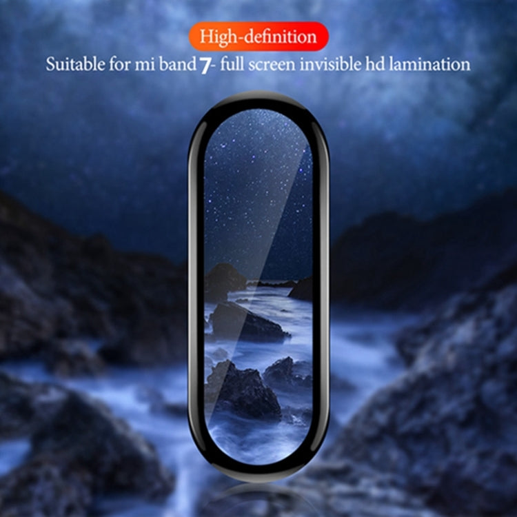 HD curved clear smartwatch screen protector film, full-size oval shield for display