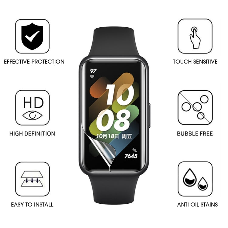 Full-screen TPU watch screen protector film with HD clarity, touch-sensitive, bubble-free