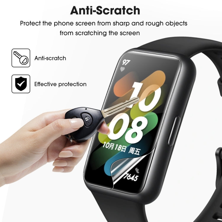 Clear TPU watch screen protector film with anti-scratch protection