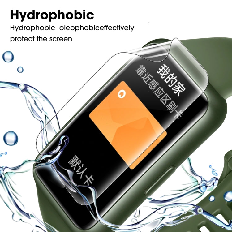 Hydrophobic TPU watch screen protector film with water resistance, full coverage
