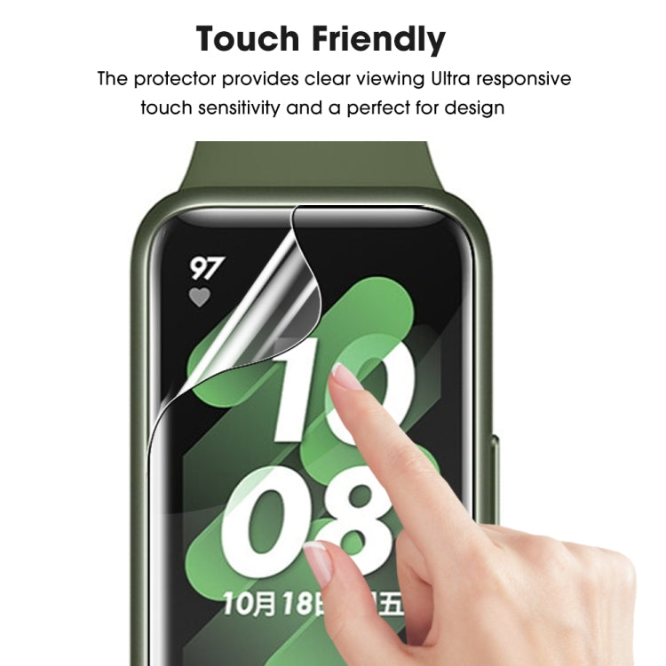 Touch-friendly TPU watch screen protector film, clear full-screen display protection