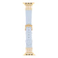 Pearl Diamond Leather Watch Band For Apple Watch Series, 7 41mm / 6&SE&5&4 40mm / 3&2&1 38mm, 7 45mm / 6&SE&5&4 44mm / 3&2&1 42mm
