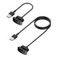 Black dual charging cable with USB ends and Y-shaped connector