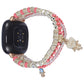 Palm Bead Chain Watch Band, For Fitbit Charge 5, For Fitbit Versa 3 / Sense