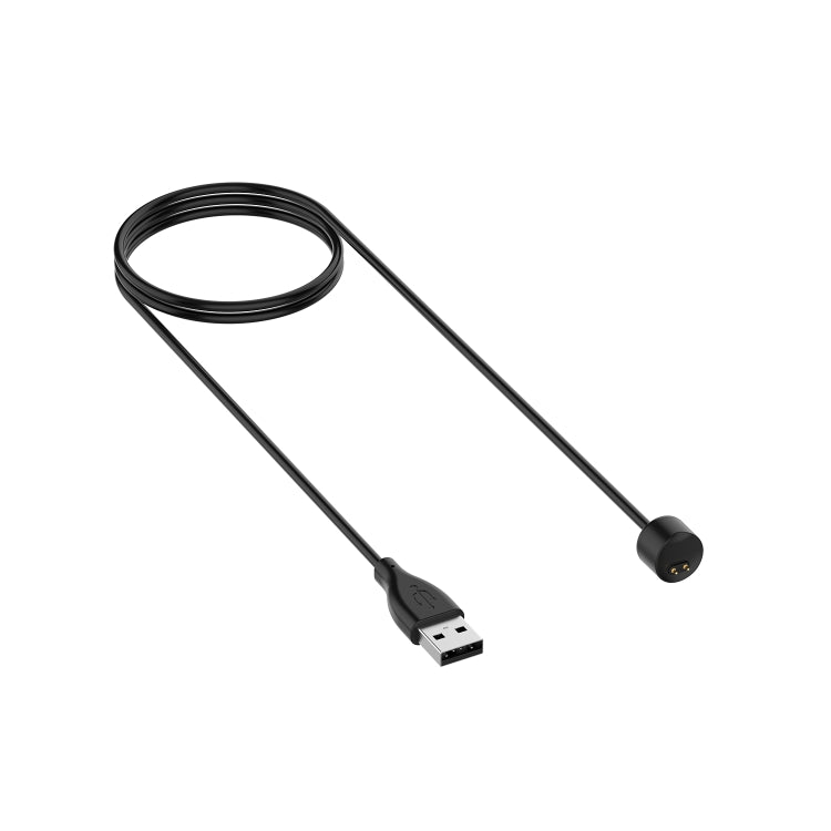 Black USB-A charging cable with magnetic connector tips on both ends.