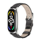 MIJOBS Plus Genuine Leather Watch Band, For Xiaomi Mi Band 7 / 7 NFC