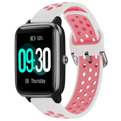 19mm Silicone Two-color Sports Watch Band, For ID205 / Willful SW021