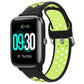 19mm Silicone Two-color Sports Watch Band, For ID205 / Willful SW021