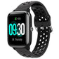 19mm Silicone Two-color Sports Watch Band, For ID205 / Willful SW021