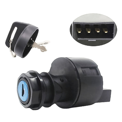 ATV 4-pin Ignition Key Switch 4010390 for Polaris Sportsman 335 400 500, For Polaris Sportsman 335 400 500