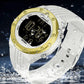 SANDA 6093 Waterproof Luminous Electronic Digital Watch