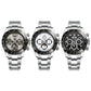 OLEVS 6654 Multifunction Dial Mechanical Movement Men Watch