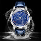 OLEVS 9923 Luminous Starry Dial Automatic Mechanical Men Watch