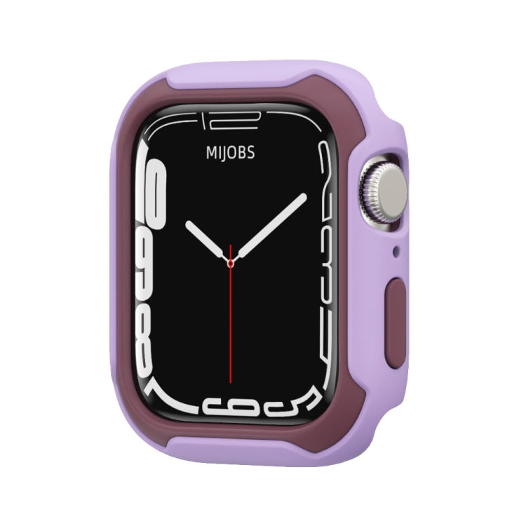 Detachable Two-color Watch Case For Apple Watch Series, 7 41mm / 6&SE&5&4 40mm, 7 45mm / 6&SE&5&4 44mm
