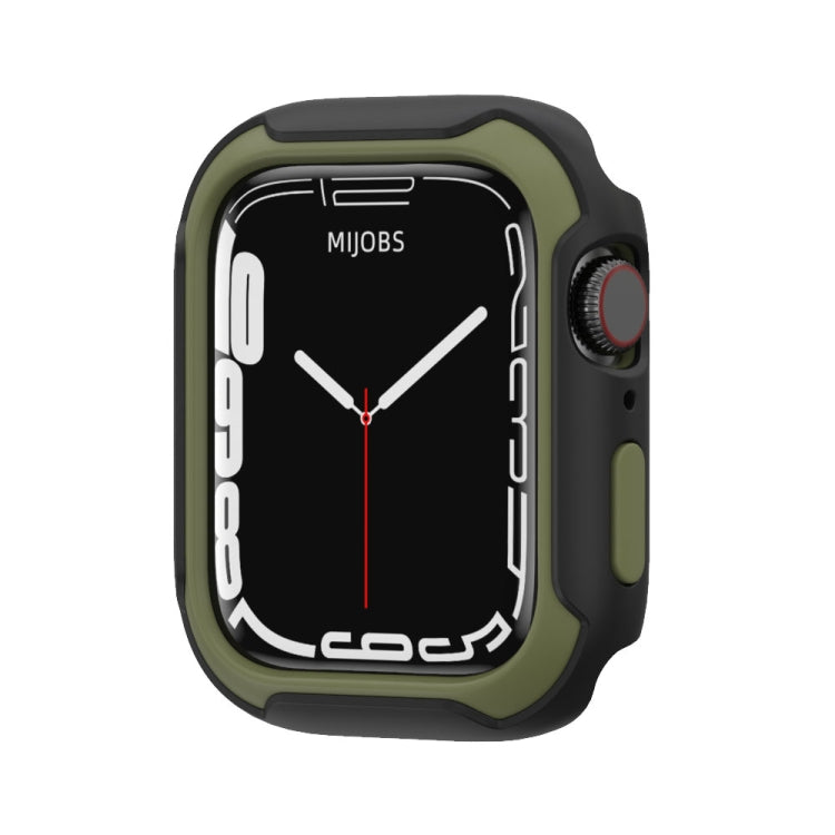 Detachable Two-color Watch Case For Apple Watch Series, 7 41mm / 6&SE&5&4 40mm, 7 45mm / 6&SE&5&4 44mm