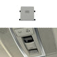 Grey sunroof dome light switch button with vent-style icon and side mounting tabs