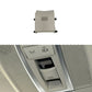 Light beige sunroof dome light switch button with vent-style icon and side mounting tabs