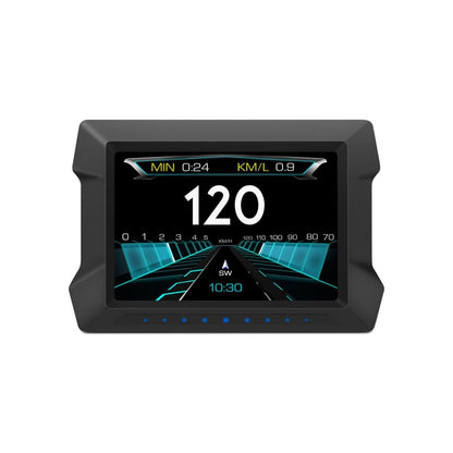 P22 3.5 inch Car HUD Head up Display GPS OBD2 Dual System Windshield Projector, P22
